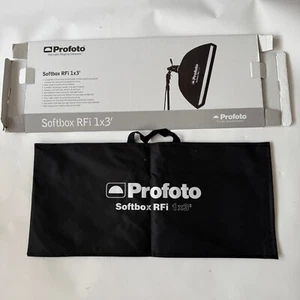 Profoto RFI 1 x 3 Softbox With 50" Softgrid, Bag, Rods + Box - Picture 1 of 11
