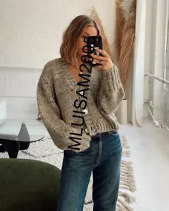 Zara STRICK GESCHNITTENE WOLLMISCHUNG CARDIGAN REF. 3597/001 S-XL BLOGGER LIEBLING - Bild 1 von 4