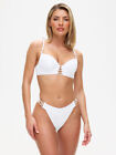 Ann Summers Miami Dreams Top bikini z fiszbinami - Biały - Rozmiary 32A - 38G