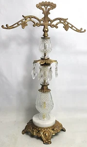 Antique/Vintage Romanian Crystal Ornamental decor Italian, "Scales of Justice" - Bild 1 von 12