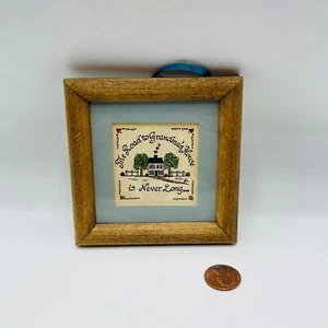 1985 Carol McGradys Mini Quotes The Road To Grandma's House is Never Long Mini - Picture 1 of 4