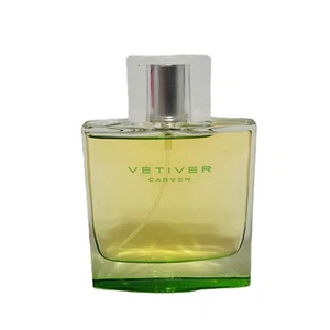 Vintage: Vetiver Carven for men, 3.33 Oz / 100 ml Eau de Toilette Spray - NOBOX - Picture 1 of 3