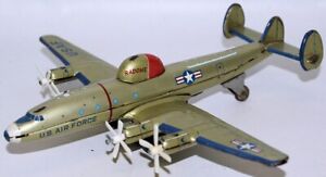RARE Vintage YONEZAWA Tin LOCKHEED RC-121D Warning Star USAF Radome Airplane