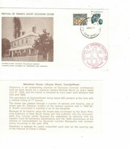 Australia 1974 10c FISHERS GHOST Covers,cds CAMPBELLTOWN NSW (4 items) - Picture 1 of 2