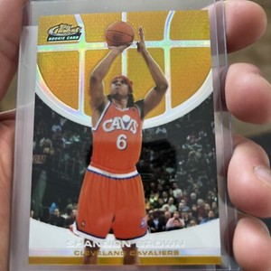 2005-06 Topps Finest Xfractor GOLD ROOKIE Cavaliers Lakers 164 Shannon Brown /59