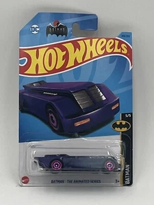 Hot Wheels 5/5 Batman The Animated Series Batmobile Purple 169/250 - Picture 1 of 2