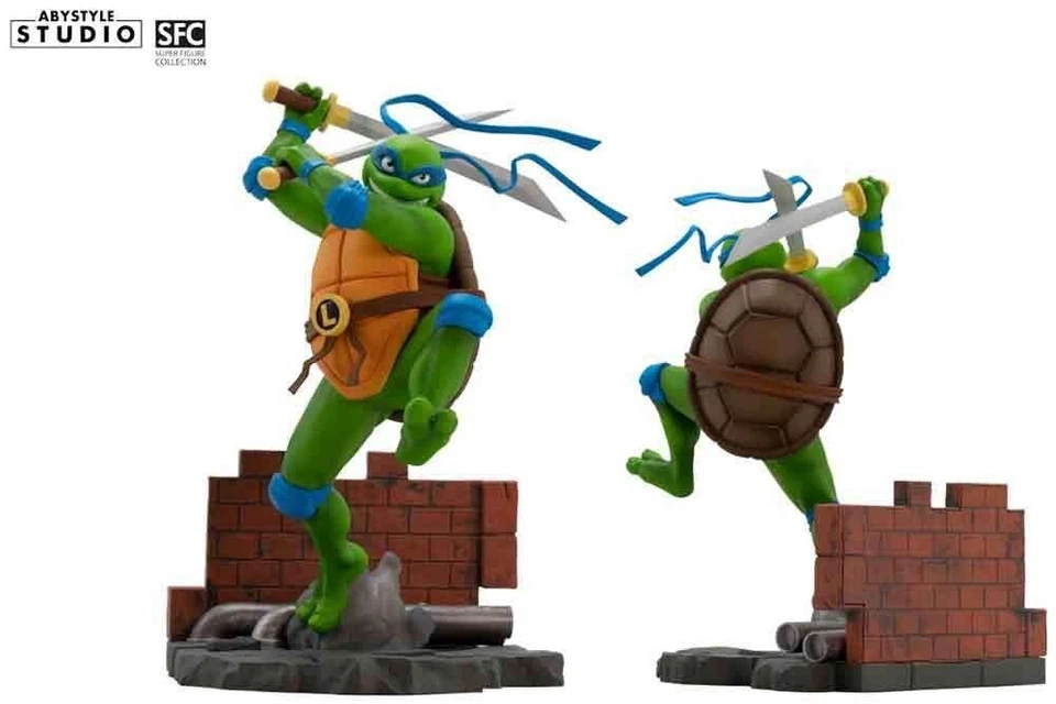 TEENAGE MUTANT NINJA TURTLES - LEONARDO - SUPER FIGURE COLLECTION - Immagine 1 di 1