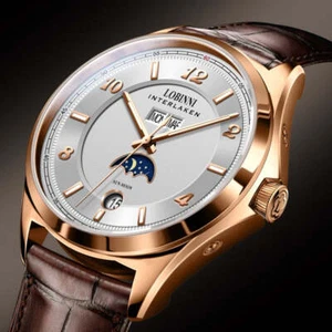 Nuevos relojes suizos de lujo marca LOBINNI para hombre automáticos - Imagen 1 de 21