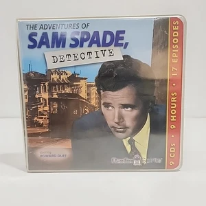 The Adventures of Sam Spade, Detective RADIO SPIRITS 9 CD AUDIOBOOK As Is - Picture 1 of 6