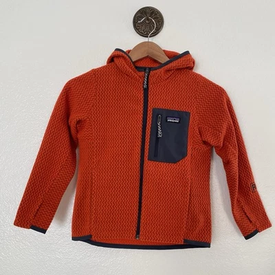 Chaqueta polar Patagonia Youth Kids R1 Air cremallera completa XS naranja Foto 1 de 4