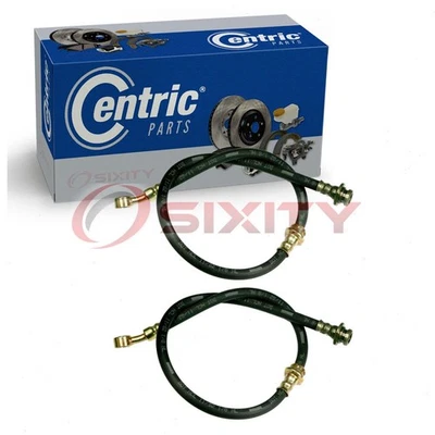 Mangueras hidráulicas de freno delantero centradas de 2 piezas para mangueras Ford F-650 2004-2015 nq Foto 1 de 4