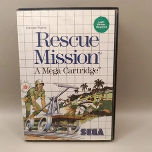 Rescue Mission Sega Master System Game Complete CIB - Picture 1 of 5
