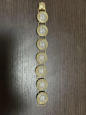 范思哲手链金银配件简约时尚日本 y8892 — 第 1/2 张图片