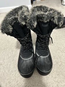 Khombu North star Winter Boots, Womens 8m. Pre Owned. - Picture 1 of 6