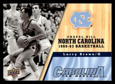 2010 Upper Deck Larry Brown #15 North Carolina Tar Heels