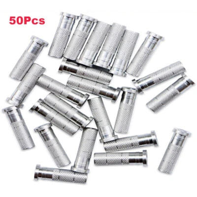 Hágalo usted mismo eje 50 piezas insertos de flecha de aluminio para ID6,2 mm arco de tiro con arco tiro caza Foto 1 de 4
