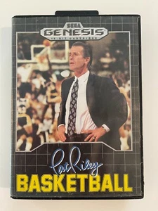 Pat Riley's Basketball (Sega Genesis, 1990) with Box - Picture 1 of 5