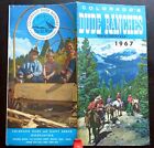 1967 Colorado?S Dude Ranches Brochure, Map W/ 46 Sites, Color, Black & White