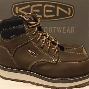 NUEVAS BOTAS KEEN Utility para hombre talla 10 AMPLIAS Cincinnati 6” WP punta de carbono 1023222 - Imagen 1 de 13