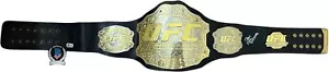 JON BONES JONES SIGNED UFC CHAMPIONSHIP BELT BECKETT BAS COA BP69251 - Picture 1 of 3