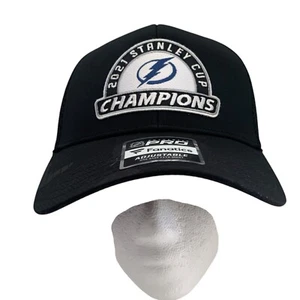 Fanatics 2001 Standley Cup Champions Tampa Bay Lightning Adjustable Cap Hat - Picture 1 of 11