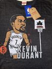 Homage Mens Kevin Durant Brooklyn Nets Signature Crew T Shirt Size M Basketball