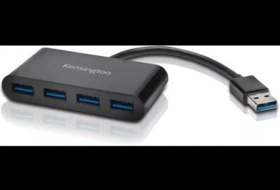 Kensington UH4000 4 Port USB 3.0 Hub - K39121EU Brand New & sealed  - Image 1 of 4