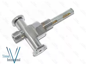 Per Triumph BSA Carburante Benzina Serbatoio Ottone Doppio Pistone & Reserve Tap - Bild 1 von 7