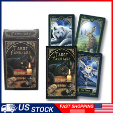 Tarot Familiars A 78 Cards Divination Deck Oracle Occult Game Tarot Card US New