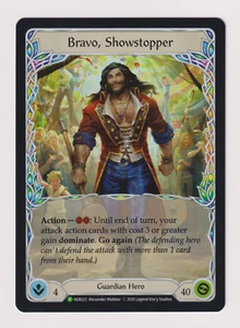 Bravo, Showstopper - HER022 - FAB Promo - Near Mint 1st Edition Rainbow Foil - Picture 1 of 2