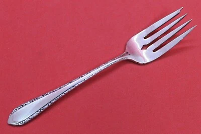 Tenedor de ensalada individual Royal Crest "Flor salvaje" vintage (1942) 31 g Foto 1 de 4