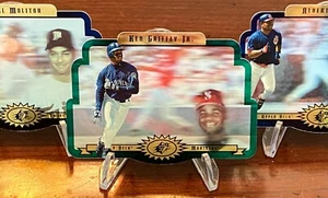 KEN GRIFFEY JR 💥GOLD💥 1996 UD SPX #55 🌈HOLOFOIL DIECUT🌈 +Molitor & Belle 💎 - Bild 1 von 9