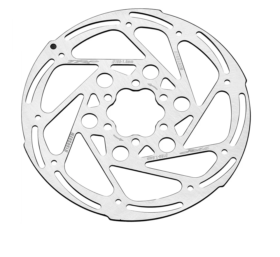 TRP RS02 Mountain Cyclocross eBike Cycling Bike Disc Brake Rotor 160mm 6" Silver