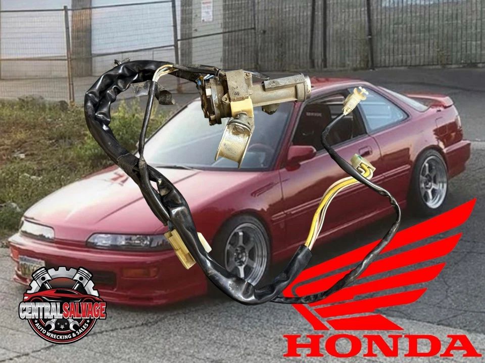 Conjunto de interruptor de encendido Acura Integra GS 1,8 L FWD tracción delantera 1990-1993 OEM Foto 1 de 4