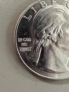 Jovita Idar Quarter 2023 Rare P Mint Error Coin Reading In Cod We Trust - Picture 1 of 3