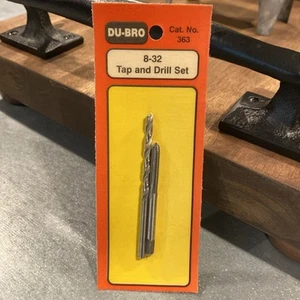 DU-BRO Dubro Tap & Drill Set 8-32 Cat. No. 363 Hobby - Picture 1 of 5