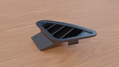 Ventilaciones laterales para conductor y pasajero BMW Z3 (par) — impresas en 3D Foto 1 de 2