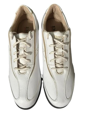 ¡Nuevo! Zapatos de golf Etonic para mujer talla 8 blancos WSPT4-6(M) Sport-tech Foto 1 de 4