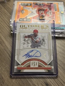 2024 Panini National Treasures Ryan Howard Auto /49 October’s Greatest #OGS-RH - Picture 1 of 2