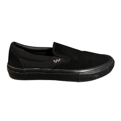 Zapatos de skate Vans Slip On Pro negros de gamuza para hombre talla 10,5 Foto 1 de 4
