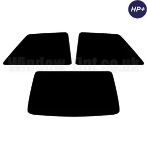 For Ford Fiesta 3-door 89-95 Carbon Pre Cut Window Tint 5% Limo 2-ply HP+ - Picture 1 of 10