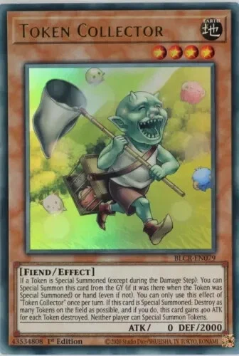 BLCR-EN079 Token Collector :: Ultra Rare 1st Edition Mint YuGiOh Card - Image 1 of 1