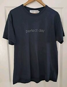 Philosophy Football Lou Reed Perfect Day Tribute T-Shirt L Black Rare