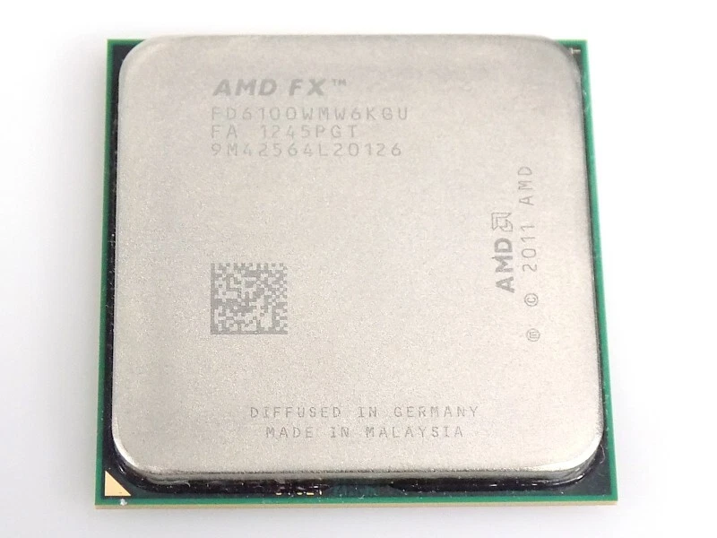 AMD FX-6100 3.3-3.9 GHz 6C/6T Socket AM3+ TRAY CPU Prozessor FD6100WMW6KGU - Bild 1 von 1