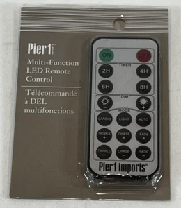 Pier 1 Imports Multi-Function Remote Control for LED Glimmer String, Candle - Picture 1 of 2