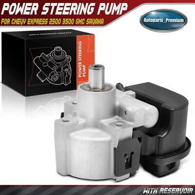 Bomba de dirección asistida con depósito para Chevy Express 2500 3500 GMC Savana 2500 Foto 1 de 4