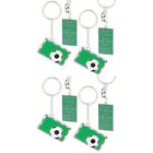  Set of 2 Football Keyrings Sports Themed Keychain Hanging Pendants Backpack