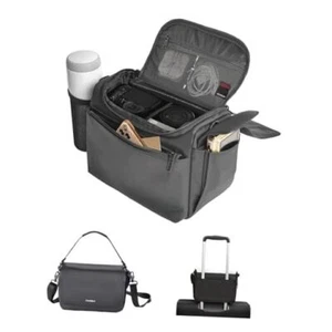 Camera Shoulder Bag, Waterproof Camera Crossbody Case, Compact Large - Picture 1 of 7