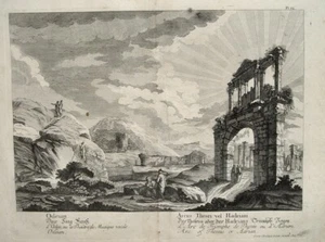 Athen Antike Griechenland Hadrian-Tor Triumphbogen Olympieion Akropolis Theseus - Picture 1 of 2