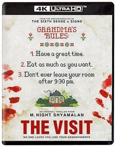 THE VISIT - 4K ULTRA HD/BLU-RAY - SLIPCOVER - BRAND NEW (SEALED) - FREE SHIPPING - Picture 1 of 4